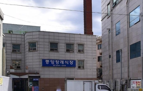 강서중앙장례식장 거리 전경 강서중앙장례식장 진입로 주변 모습