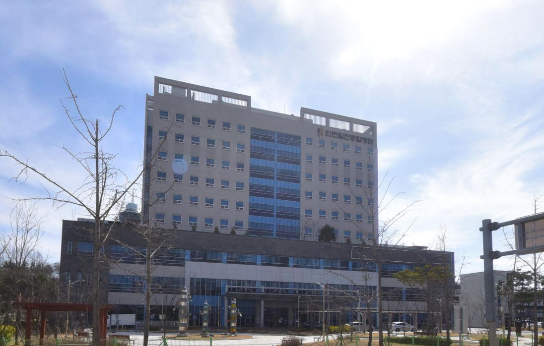 인천힘찬병원장례식장 병원 건물 전경 인천힘찬병원장례식장 건물 전체 모습